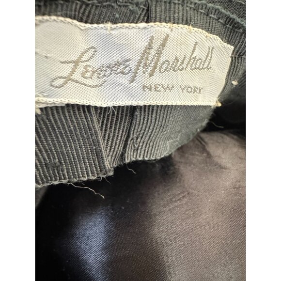 Vintage Lenore Marshall New York Mink Fur Hat With Satin Lining & Bow Detail main image 9